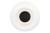 FIORE WHITE VASE TEXTURED IRON 44X44X69CM NM