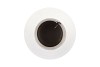 FIORE WHITE VASE NECK TEXTURED IRON 31X31X46CM NM
