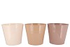 ZINC NATURAL BROWN MIX BUCKET BASIC ASS 25X22X17CM