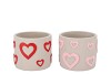 JUUL PINK RED POT HEART ASS 13X13X11CM