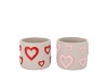 JUUL PINK RED POT HEART ASS 11X11X9CM