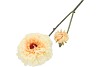 SILK ZINNIA YELLOW 54CM NM