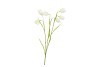 SILK FRITILLARY FLOWER WHITE SINGLE STEM 58CM NM