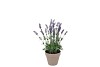SILK LAVENDER PURPLE POT TERRA S 15X15X20CM