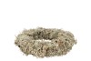 NATURE WREATH DRY WHITE MOSS 30CM NM