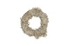 NATURE WREATH DRY WHITE MOSS 30CM NM