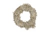 NATURE WREATH DRY WHITE MOSS 40CM NM
