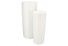 BLISS WHITE STAND S/2 ROUND 30X30X80/38X38X100CM