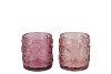 MILLE SAND/OLD PINK T-LIGHT 9X9X10CM