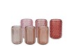 ROMAN OLD PINK T-LIGHT BUBBLE ASS 9X13CM