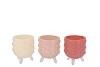 ROMAN STAND NATURAL T-LIGHT HEART ASS 8X9CM NM