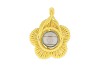CRUZ YELLOW LANTERN FLOWER LONG 10X18X20CM