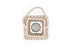 CRUZ SAND LANTERN SQUARE ROPE 15X22X29CM