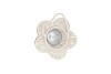 CRUZ WHITE LANTERN FLOWER LONG 12X23X24CM