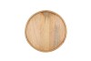 MUMBAI MANGO WOODEN TRAY ROUND EDGE 35X35X3CM