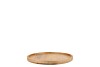 MUMBAI MANGO WOODEN TRAY ROUND EDGE 25X25X3CM