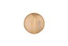 MUMBAI MANGO WOODEN TRAY ROUND EDGE 21X21X3CM
