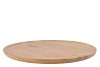 MUMBAI MANGO WOODEN TRAY ROUND SMALL EDGE 50X50X2CM