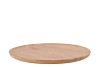 MUMBAI MANGO WOODEN TRAY ROUND SMALL EDGE 44X44X2CM