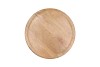 MUMBAI MANGO WOODEN TRAY ROUND SMALL EDGE 44X44X2CM