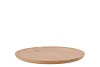 MUMBAI MANGO WOODEN TRAY ROUND SMALL EDGE 38X38X2CM