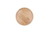 MUMBAI MANGO WOODEN TRAY ROUND SMALL EDGE 33X33X2CM
