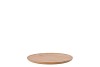 MUMBAI MANGO WOODEN TRAY ROUND SMALL EDGE 28X28X2CM
