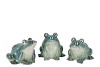 ZOE GREEN FROG ASS 18X16X18CM
