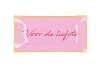PLATE RECTANGLE VOOR DE LIEFDE 20X10X2CM