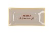 PLATE RECTANGLE MAMA IK HOU VAN JE 20X10X2CM