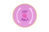 PLATE ROUND JUST SMILE 18X18X2CM