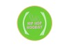PLATE ROUND HIP HOP HOORAY 18X18X2CM