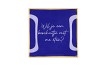 PLATE SQUARE WIL JE EEN BESCHUITJE 18X18X2CM