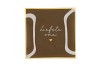 PLATE SQUARE LIEFSTE OMA 18X18X2CM