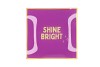 PLATE SQUARE SHINE BRIGHT 18X18X2CM