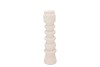 FLORENCE WHITE CANDLE H SWIRL 10X10X39CM