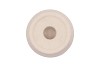 FLORENCE SAND CANDLE H SWIRL 10X10X39CM
