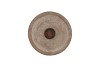FLORENCE ANTIQUE BRONZE CANDLE HOLDER 11X11X29CM