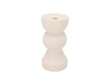 FLORENCE WHITE CANDLE H BULB 11X11X21CM