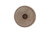 FLORENCE ANTIQUE BRONZE CANDLE H 10X10X16CM