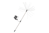 LED SHINE BURST GARDEN STAKE 150 LED TIMER EX BATTERY 46X90