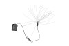LED SHINE BURST HANGING 150 LED TIMER EXCL. BATTERY 46CM
