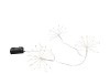 LED SHINE BURST GARLAND 75 LED TIMER EXCL. BATTERY 60X30CM