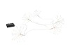 LED SHINE BURST GARLAND 125 LED TIMER EXCL. BATTERY 120X30CM