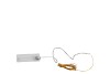 LED SHINE LIGHT CHAIN 20LED TIMER EXCL. BATTERY 95+10CM GOLD