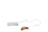 LED SHINE LIGHT CHAIN 40LED TIMER EX BATTERY 195+10CM COPPER