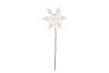 PICK SHINE SNOWFLAKE COZY WHITE 25CM P/24 NM
