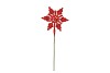 PICK SHINE SNOWFLAKE JOLLY RED 25CM P/24 NM