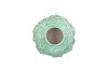SHELLA GREEN VASE FISH 18X18X14CM