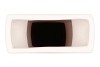 LISBOA WHITE VASE BUBBLES 21X8X61CM